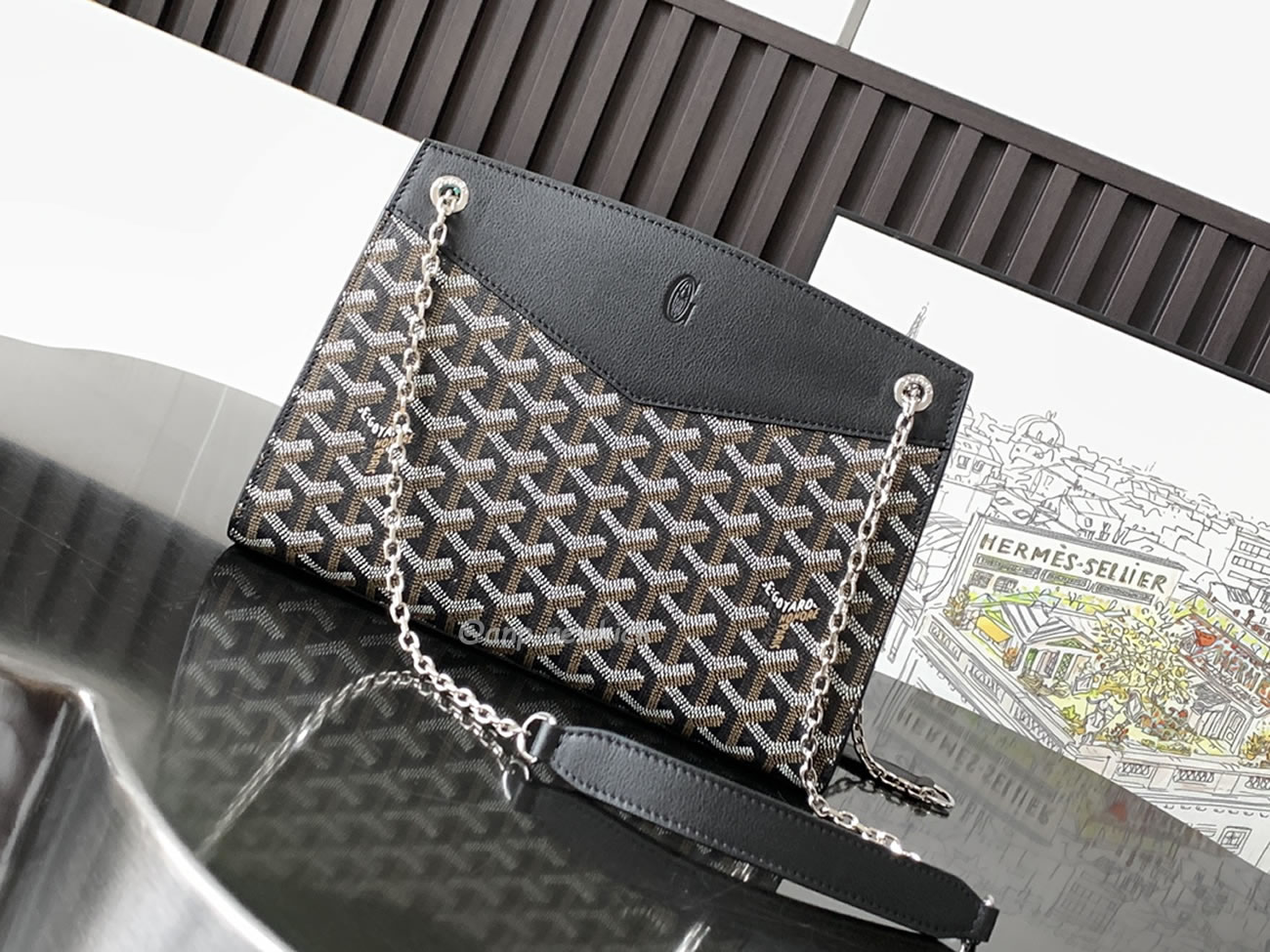 Goyard Rouette Small Hard Version 18 Cm X 9 Cm X 25.5 Cm (18) - www.newkick.vip